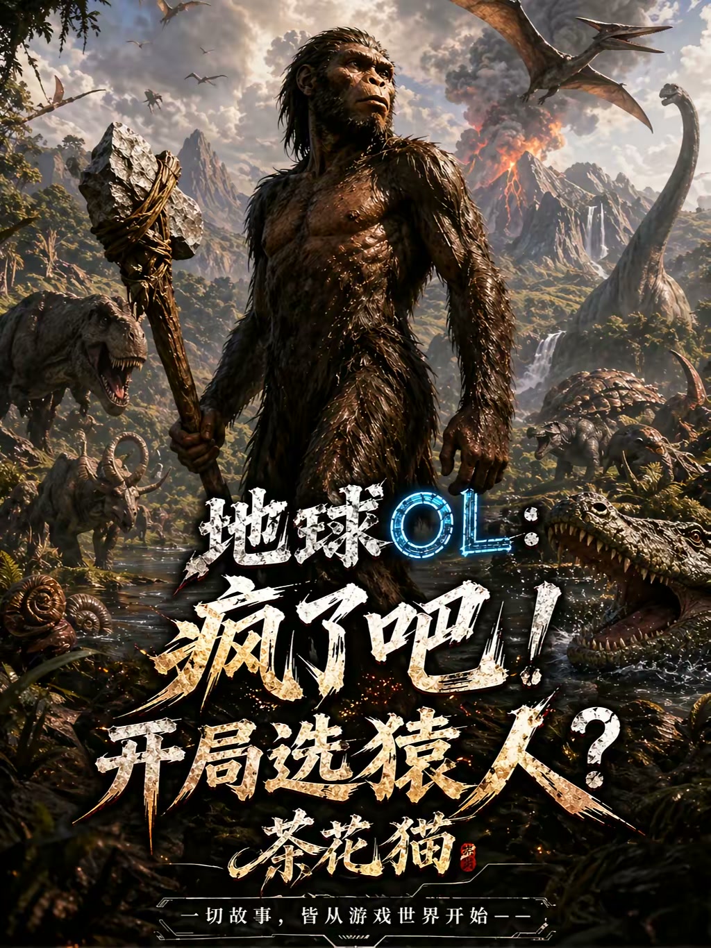 地球OL：疯了吧！开局选猿人？封面