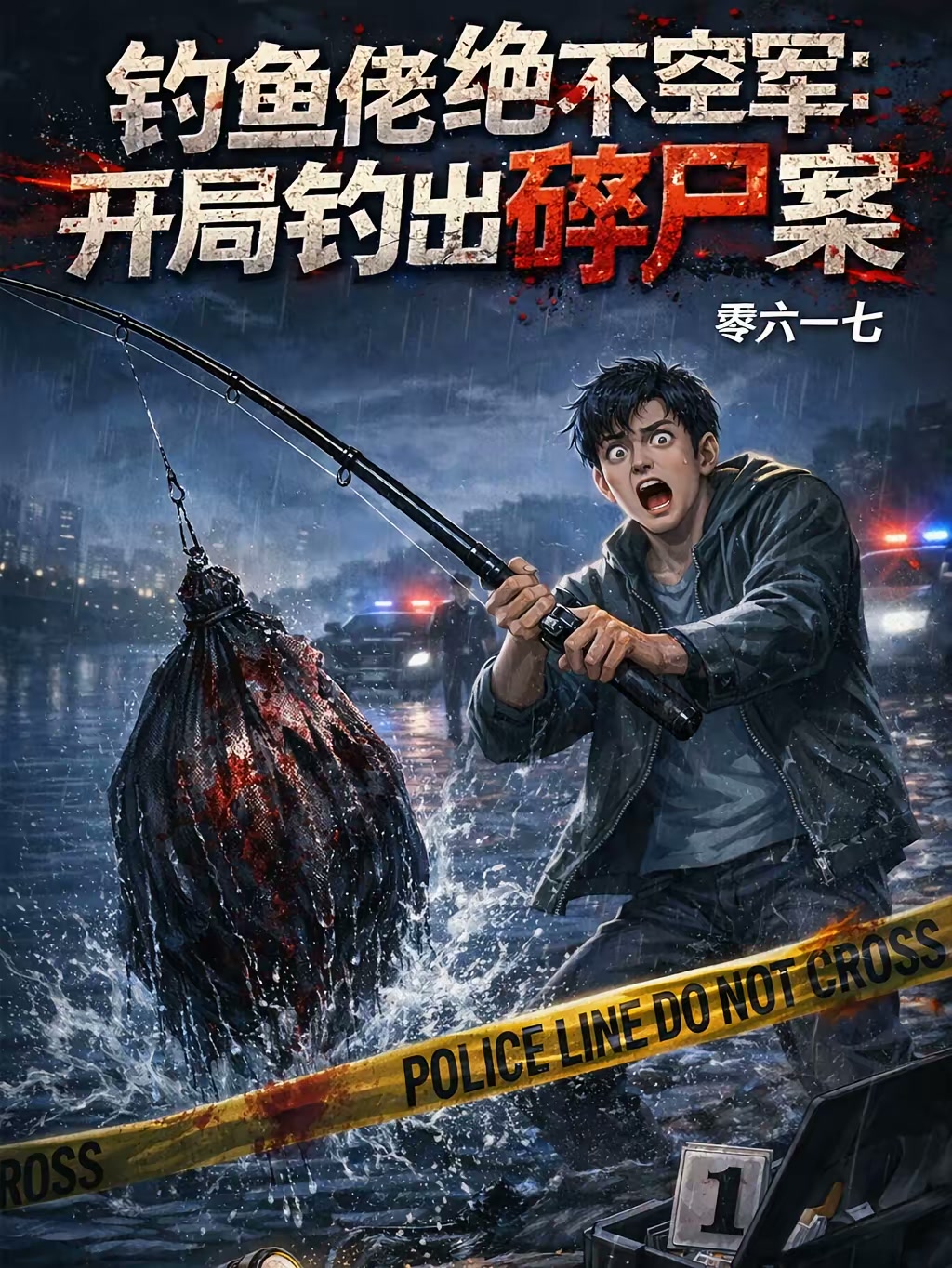 钓鱼佬绝不空军：开局钓出碎尸案（又名离谱！这钓鱼佬除了鱼，啥都能钓）封面
