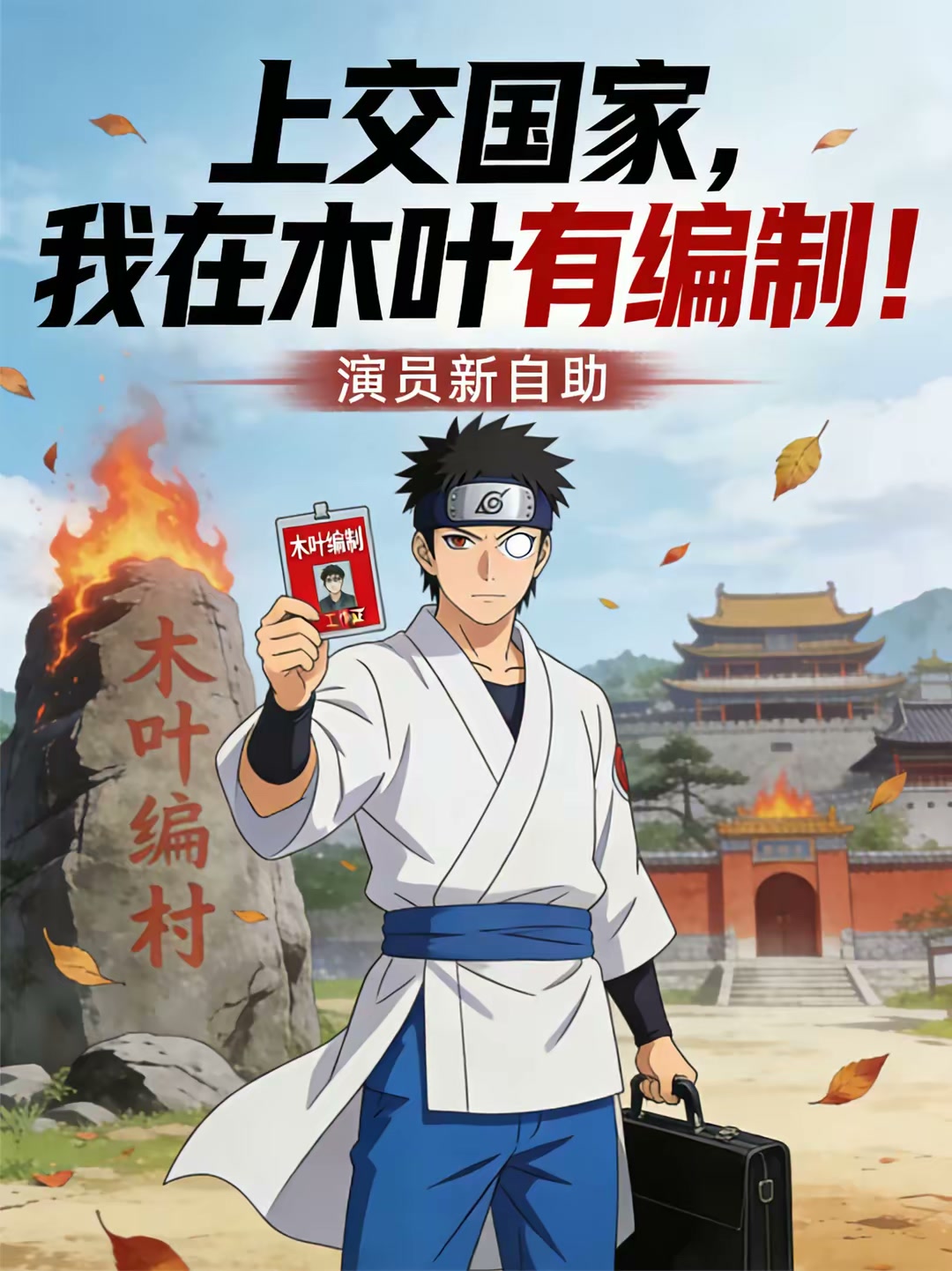 上交国家，我在木叶有编制封面