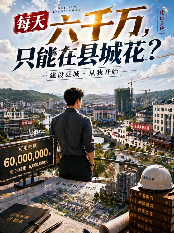 每天六千万，只能在县城花？封面