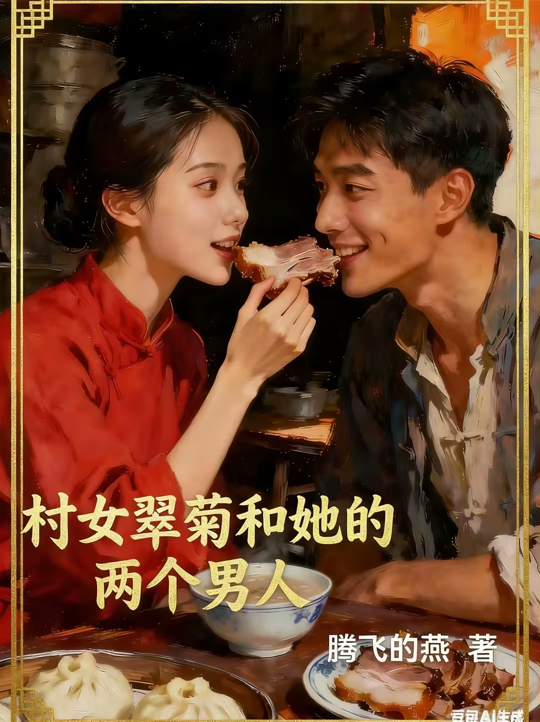 村女翠菊和她的两个男人封面