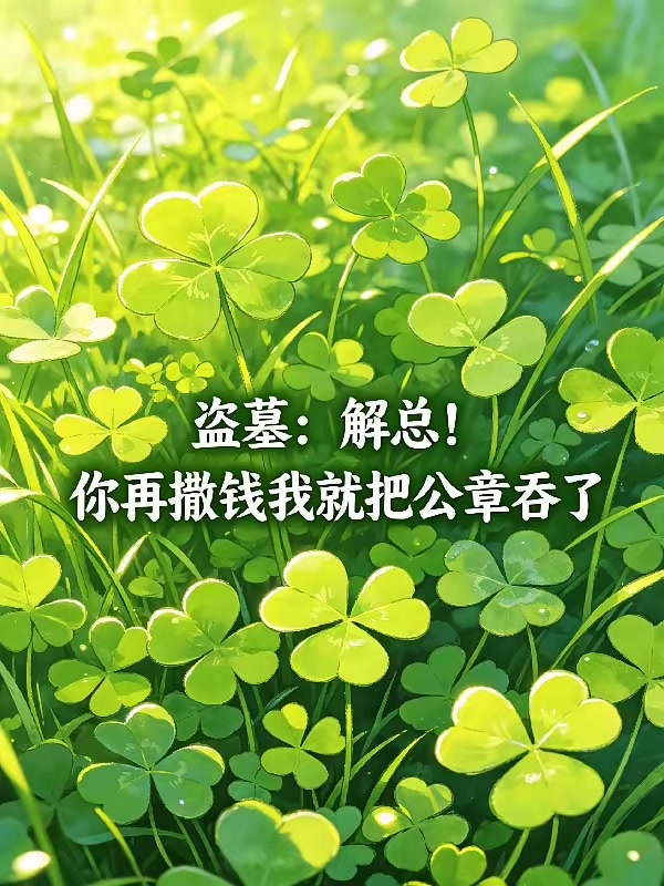 盗墓：解总！你再撒钱我就把公章封面