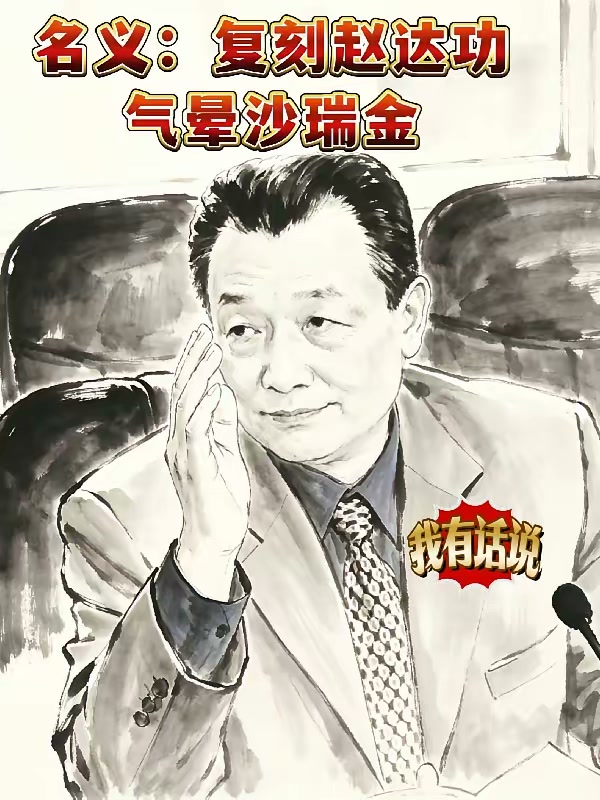 名义：复刻赵达功，气晕沙瑞金封面