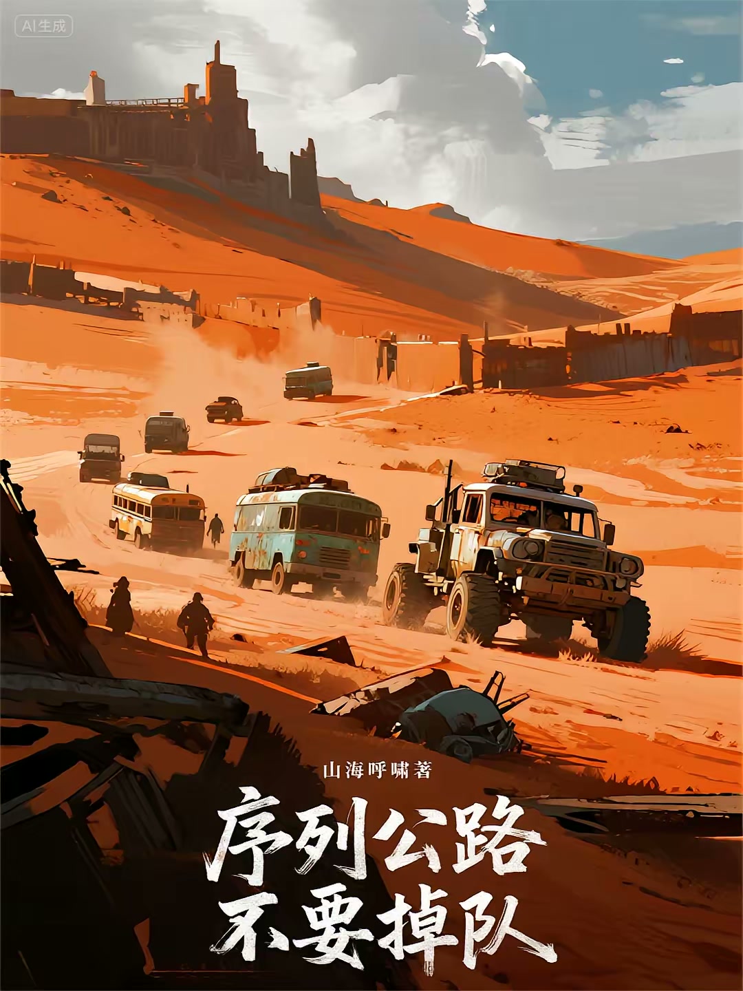 序列公路：不要掉队！封面