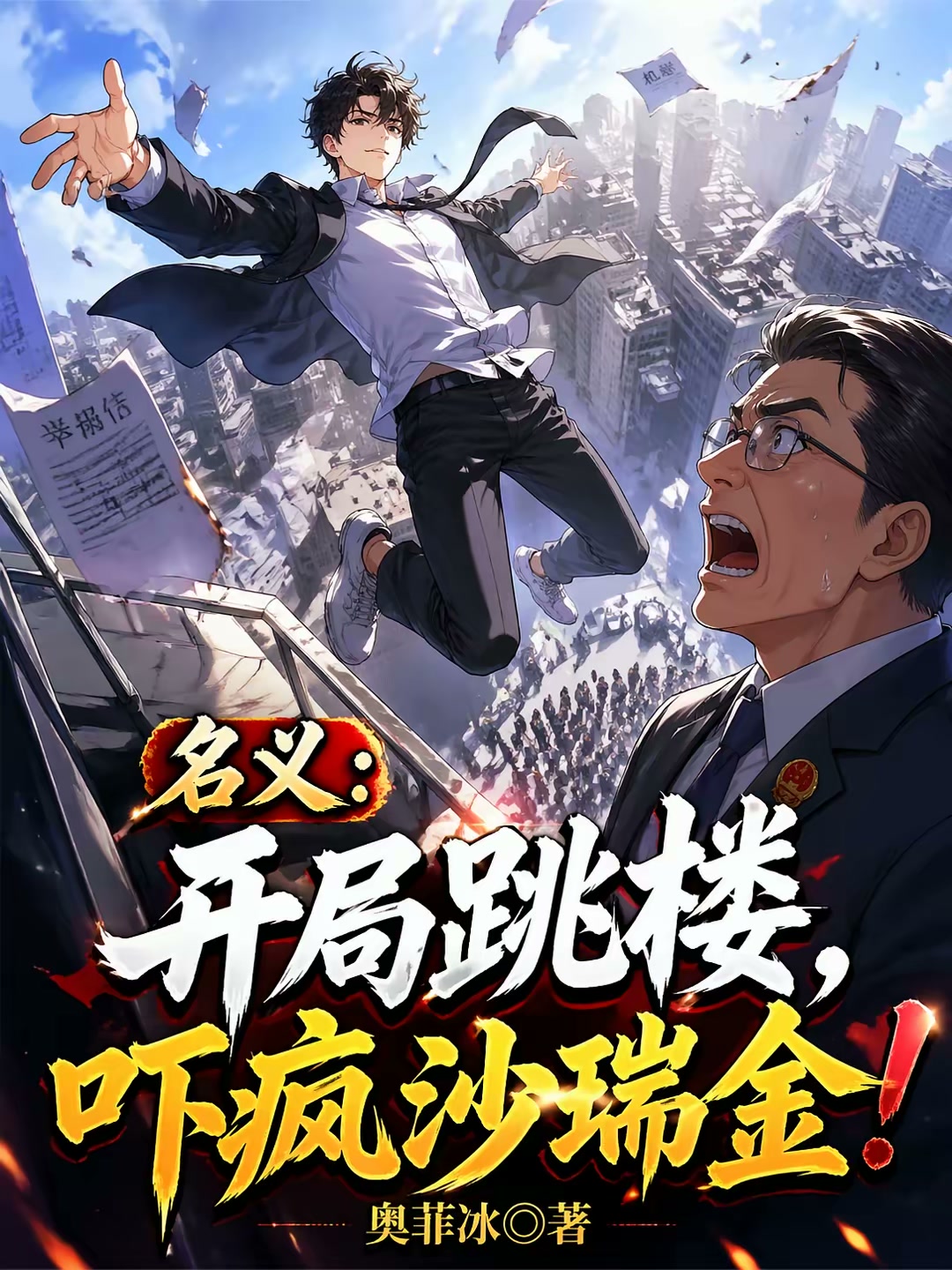 名义：开局跳楼，吓疯沙瑞金！封面