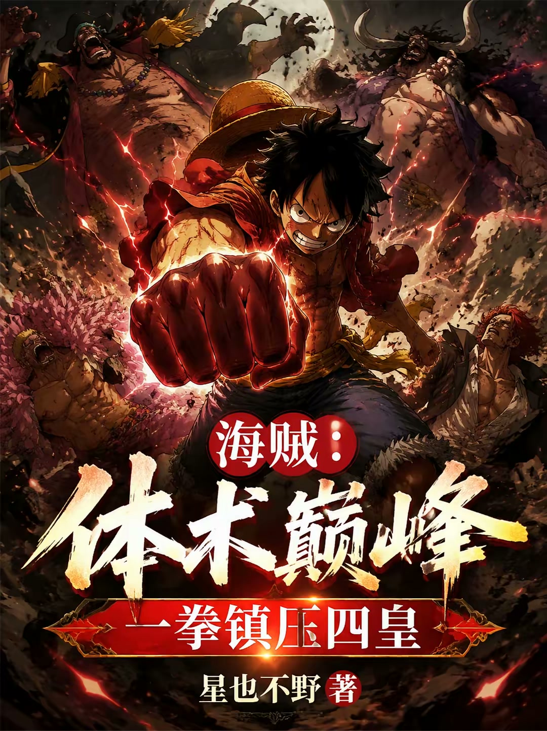 人在海贼，开局腕豪模板硬刚卡普封面